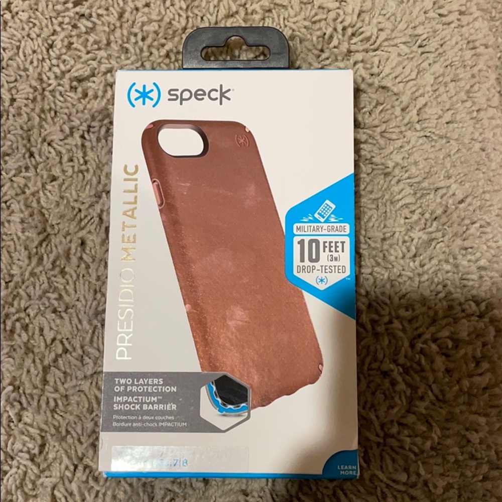 Speck Products Presidio Metallic iPhone 8 Case